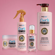 מסכה ללא שטיפה לשיער מתולתל